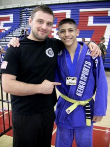 Jesse Delgado at San Jose Open 2011 with Andre Glodzinski